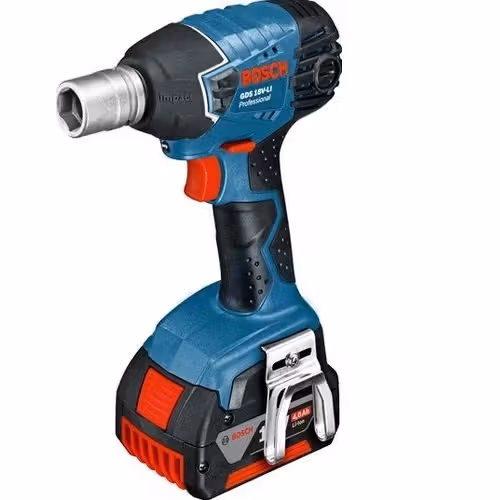 Гайковерт ударний акумуляторний Bosch GDS 18 V-LI 06019A1S0K фото