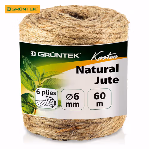 Шпагат джутовий Gruntek Jute twine 6 мм60 м 295606151 фото