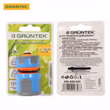 Конектор GRUNTEK 1/2" з аквастопом 296690020 фото