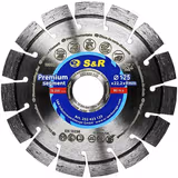 Диск алмазний S & R Premium Segment 125х22,2 мм 252423125 фото