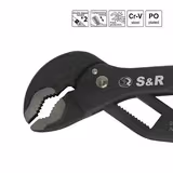 Переставні кліщі S & R швидкозажимні 240х35мм 275240035 фото
