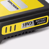 Комплект акумулятор + зарядний пристрій KARCHER 18 В 2.5 А/год швидкозарядний комплект 2.445-062.0 фото