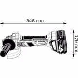 Болгарка акумуляторна BOSCH GWS 180-LI 06019H9025 фото
