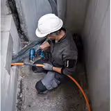 Фен будівельний BOSCH GHG 18V-50 акумуляторний (без АКБ та ЗП) 06012A6500 фото