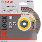 Диск алмазний відрізний Bosch X-Lock Standart for Universal 125x2x22.2 2608615166 фото