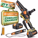 Міні-пила акумуляторна GRUNTEK Li-Ion 21V 2Ah 295701800 фото