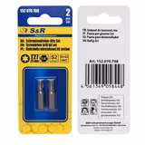 Біти S&R Torx27 x 25 мм 2 шт 152070708 фото