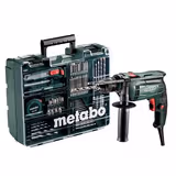 Дриль ударний Metabo SBE 650 БЗП + комплект аксесуарів 600671870 фото