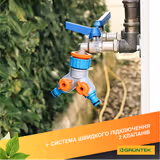 Розподільник води 2-канальний GRUNTEK з регулюванням потоків 296220235 фото