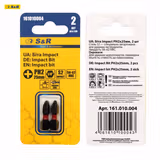 Біта S&R Impact PH2 x 25mm 2 шт 161010004 фото