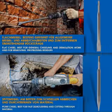 Набір зубил S&R Meister sds-plus 4 шт 114504250 фото