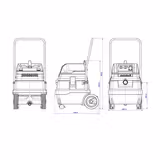 Пилосос Metabo ASR 50 L SC 602034000 фото