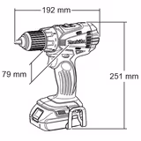 Шуруповерт акумуляторний Makita DDF456RFE3 DDF456RFE3 фото