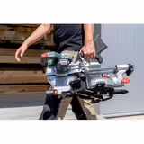 Пила торцювальна акумуляторна Metabo KGS 18 LTX BL 254 2x4А/ч ASC 55 614254920 фото