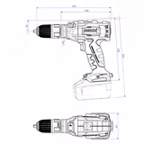Акумуляторний різьбонарізчик-шуруповерт Metabo GB 18 LTX BL QI (без акумулятора) 603828890 фото