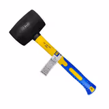 Молоток гумовий S & R 55ммх450г чорний 284450055 фото