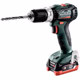Шуруповерт акумуляторний Metabo PowerMaxx SB 12 BL, 2 А / ч 601077500 фото