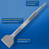 Набір зубил S&R Meister sds-plus 4 шт 114504250 фото