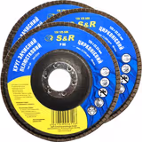Круг зачисний пелюстковий S&R цирконієвий 125x22,2 з. 60 сталь 3 шт 138125006-3 фото