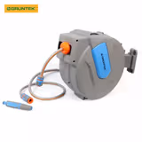 Котушка для шлангу автоматична GRUNTEK 20 м + 1,5 м 296698001 фото