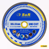 Диск пиляльний універсальний S&R UniCut Meister FWF 305х30х3,2 мм 245100305 фото