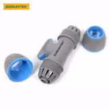 Адаптер із краном для шлангів GRUNTEK двосторонній 1/2"-5/8"-3/4" 296693074 фото