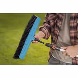 Комплект для прибирання: щітка 45 см + дерев'яна ручка Gardena Combisystem new 03622-30.000.00 фото