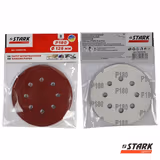 Папір шліфувальний Stark D125 мм 8 отворів з. 180 5 шт. 126005180 фото