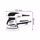 Шліфмашина ексцентрикова Bosch GEX 125-1 AE 0601387500 фото
