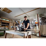 Пила торцювальна акумуляторна Metabo KGS 18 LTX BL 254 2x4А/ч ASC 55 614254920 фото