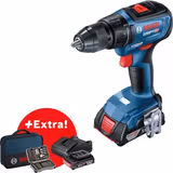 Шуруповерт акумуляторний Bosch GSR 18V-50 + набір приладдя Bosch 06019H5004 фото