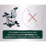Пила торцювальна Metabo KGS 305 M 613305000 фото