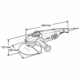 Кутова шліфувальна машина Makita GA 9010 C GA9010C фото