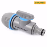 Адаптер із краном для шлангів GRUNTEK універсальний 1/2"-5/8"-3/4" 296693072 фото