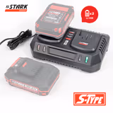 Зарядний пристрій STARK BC-20Q DUAL 18-21 В S-Type 210018030.002 фото