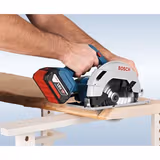 Дискова пила акумуляторна Bosch GKS 18V-57 без акумулятора 06016A2200 фото
