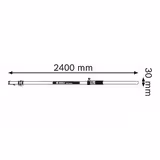 Рейка вимірювальна Bosch GR 240 0601094100 фото