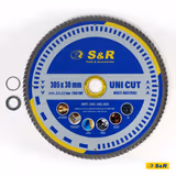 Диск пиляльний універсальний S&R UniCut Meister FWF 305х30х3,2 мм 245100305 фото
