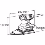 Машина плоскошліфувальна Makita BO 4565 BO4565 фото