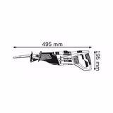 Шабельна пила Bosch GSA 1100 E 060164C800 фото