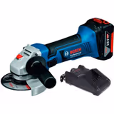 Акумуляторна кутова шліфувальна машина Bosch GWS 18-125 V-LI + акумулятор GBA 18 В 4.0 A 0615990L6G фото