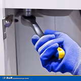 Ключ-тріскачка S&R 1/2" 260 мм із реверсом 465145012 фото