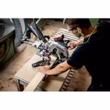 Пила торцювальна акумуляторна Metabo KGS 18 LTX BL 254 2x4А/ч ASC 55 614254920 фото