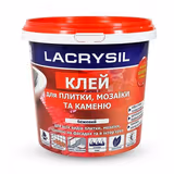 Клей монтажний акриловий Lacrysil «Для плитки, мозаїки і каменю» 1,5 кг 172223 фото