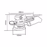 Шліфмашина ексцентрикова Makita BO 5031 BO5031 фото