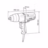 Гайковерт ударний Makita TW 0350 TW0350 фото