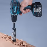 Шуруповерт ударний акумуляторний Makita DHP456RFJ DHP456RFJ фото