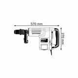 Молоток відбійний Bosch GSH 11 E 0611316708 фото