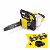 Акумуляторна ланцюгова пилка Karcher CNS 18-30 Battery + 2 акумулятори 5 А/год 9.611-915.0 фото