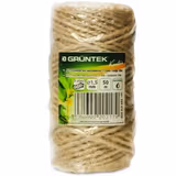 Шпагат джутовий GRUNTEK 1,5 мм х 50 м 295215050 фото